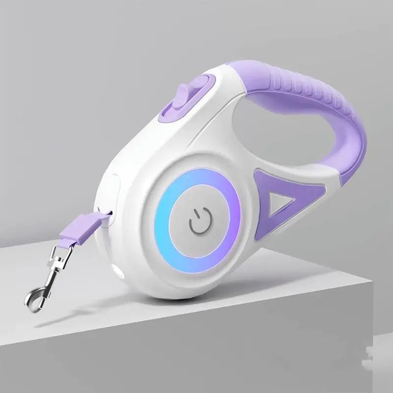 Automatic Retractable Luminous Pet Leash