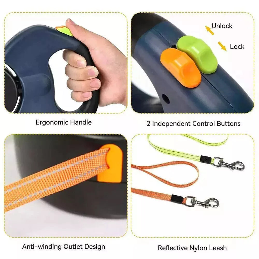 Double Dog Walking Leash