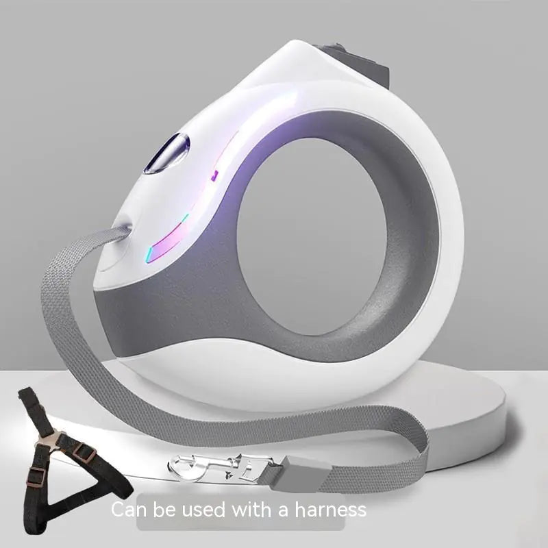 Automatic Retractable Luminous Pet Leash