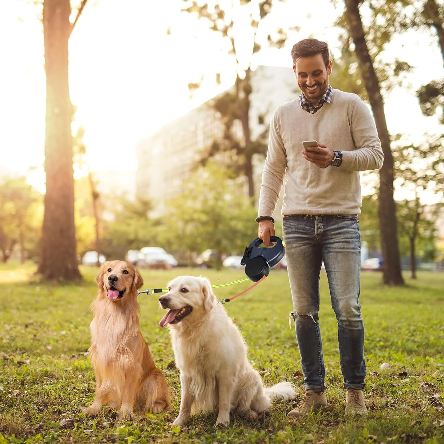 Double Dog Walking Leash