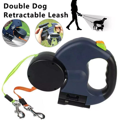 Double Dog Walking Leash