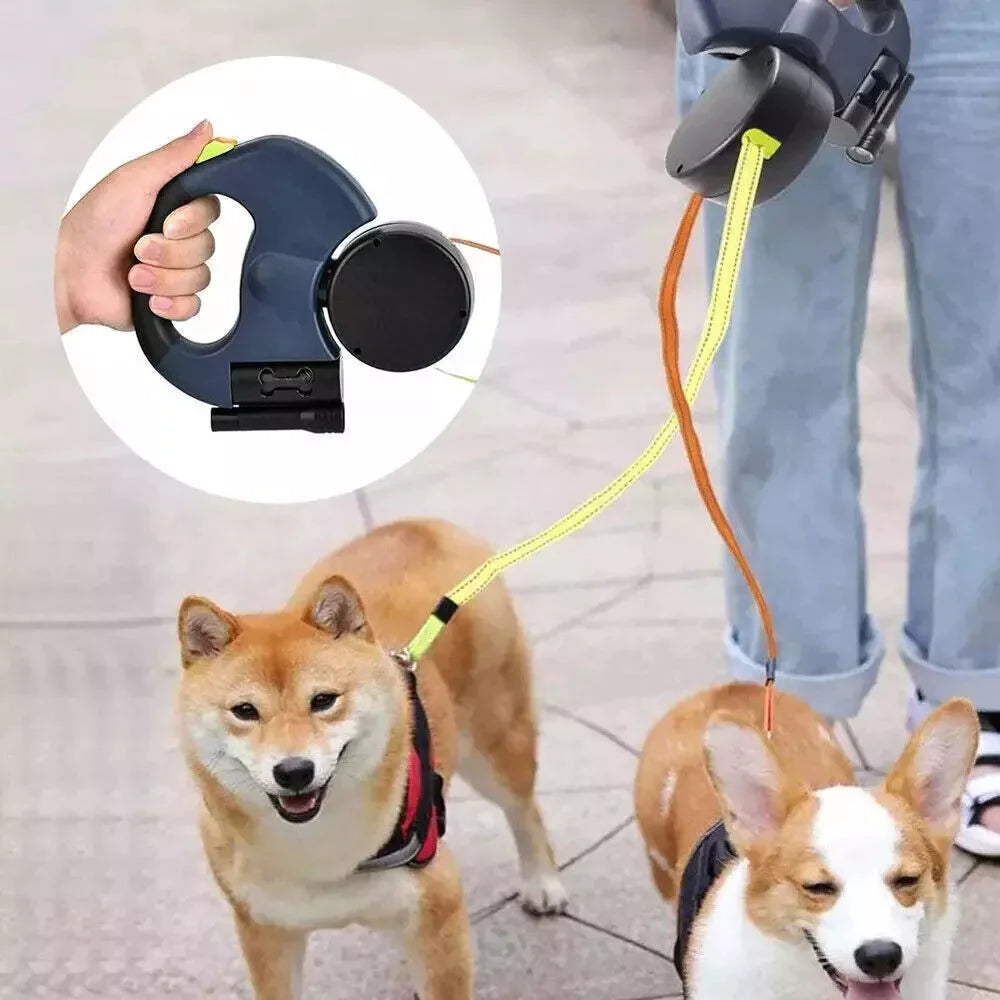 Double Dog Walking Leash