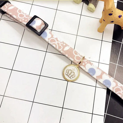 Floral Pet Collar - Adjustable
