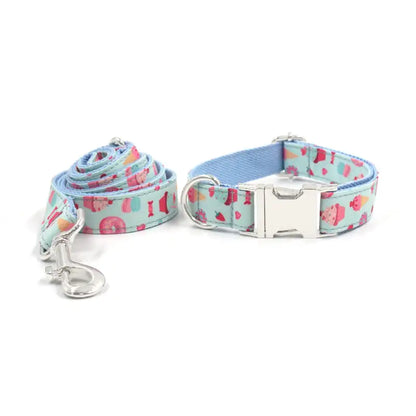Set for Walking - Dog Collar and Leash