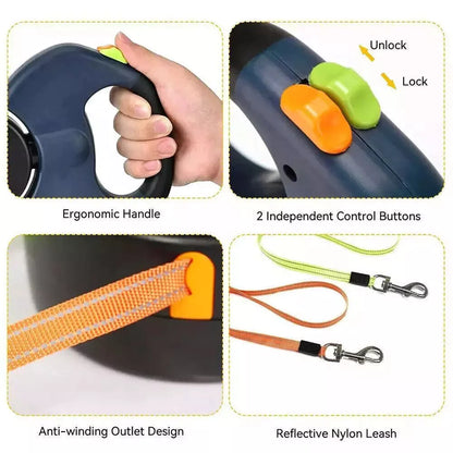 Double Dog Walking Leash