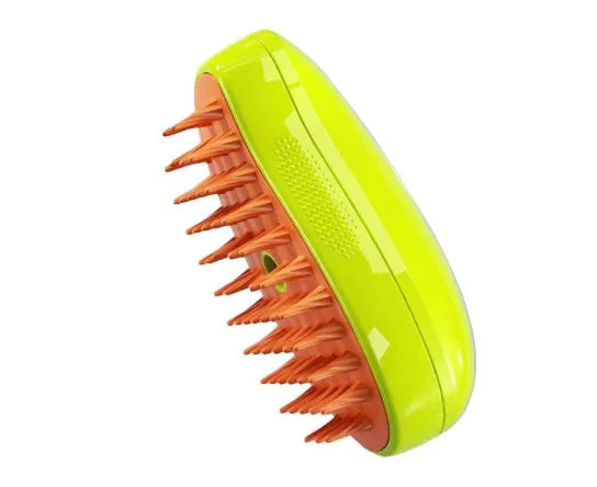 3-in-1 Cat & Dog Steam Brush for Grooming and Cleaning