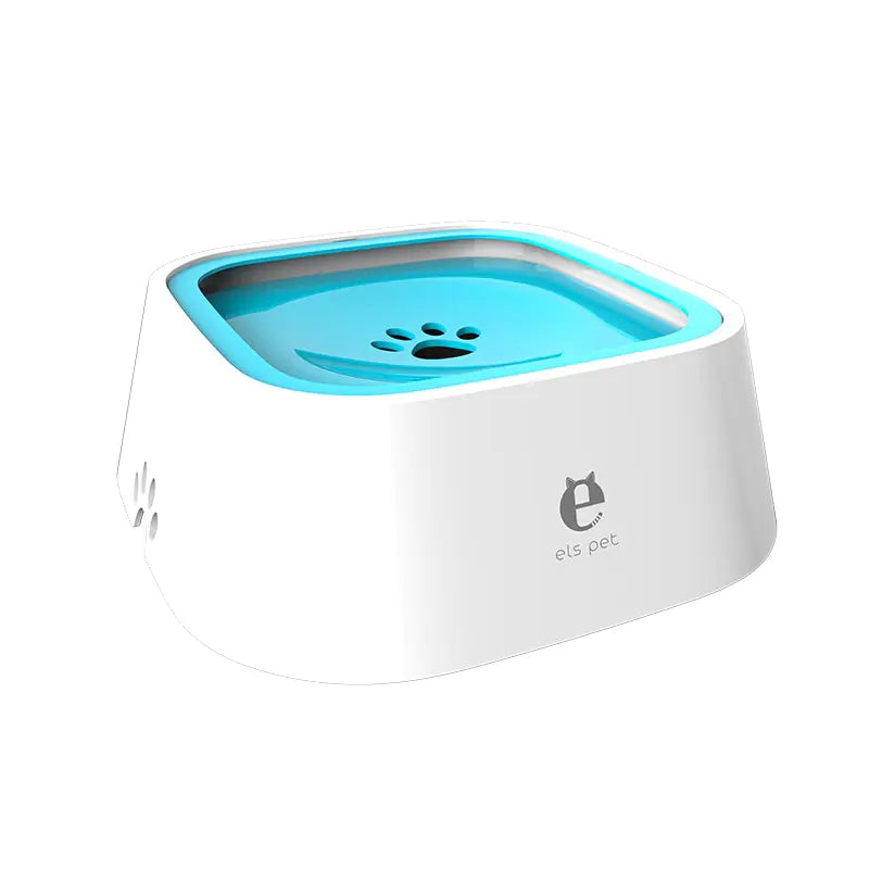 Floating Dog Water Bowl - No Wet Mouth Design