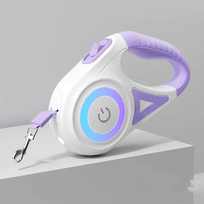 Automatic Retractable Luminous  Pet Leash