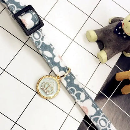 Floral Pet Collar - Adjustable